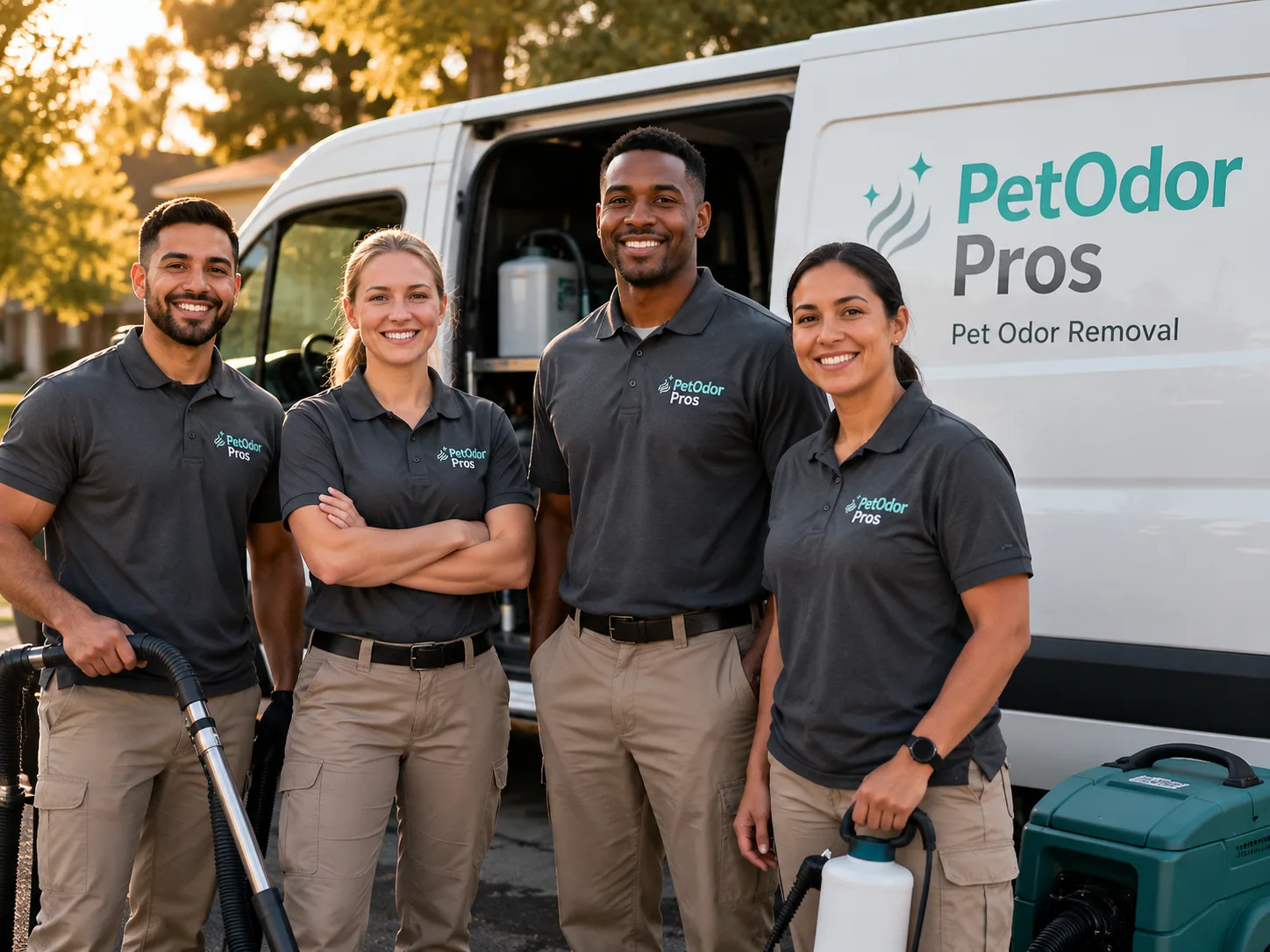 Pet Odor Removal team serving Adams, OR